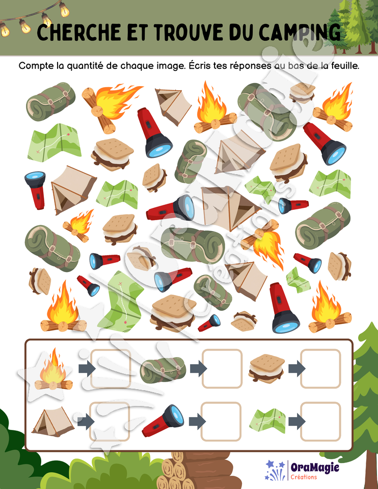 Cherche et trouve du camping Cherche et trouve du camping