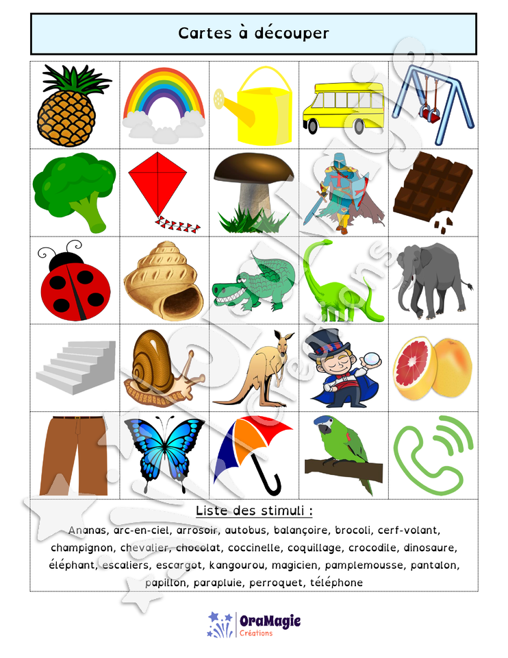 Bingo des mots polysyllabiques 3$