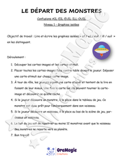 Confusions ail-eil-euil-ill-ouil - Niveau 1 - Le départ des monstres.pdf