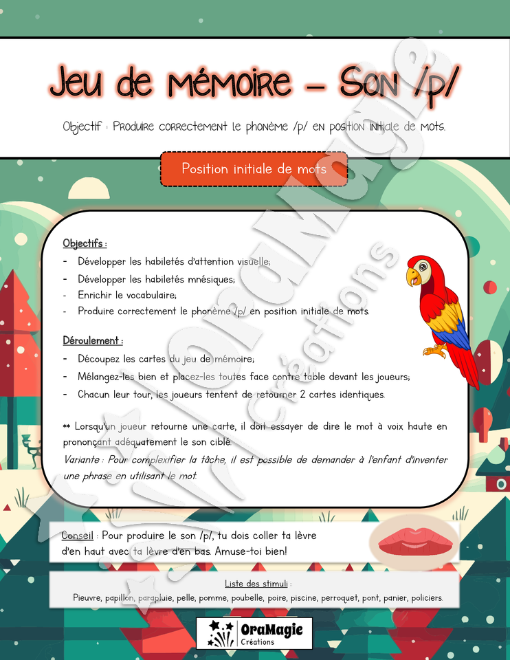 Jeu de mémoire - Phonème -p- position initiale.pdf