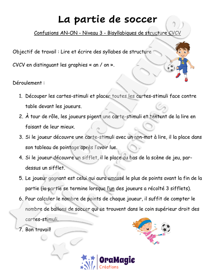 Confusions AN-ON - Niveau 3 - La partie de soccer.pdf