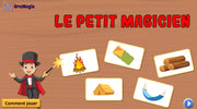 Le petit magicien - Vocabulaire camping et mémoire visuelle