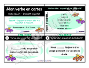 Cartes à tâches - Mon verbe en cartes - Verbe ALLER imparfait de l'indicatif - 3e et 4e année.pdf