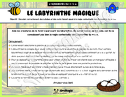 Le labyrinthe magique des 2 sonorités du s - Thème été - Langage écrit.pdf