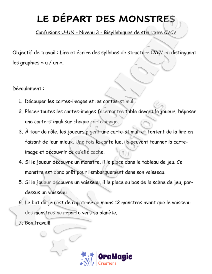Confusions U-UN - Le départ des monstres_niveau 3.pdf