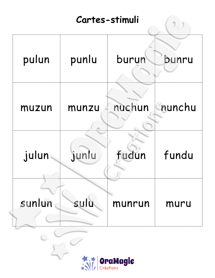 Confusions U-UN - Niveau 3 - Le départ des monstres