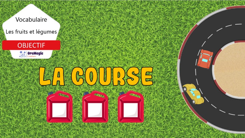 La course - Vocabulaire fruits et légumes