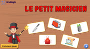 Le petit magicien - Vocabulaire cuisine et mémoire visuelle