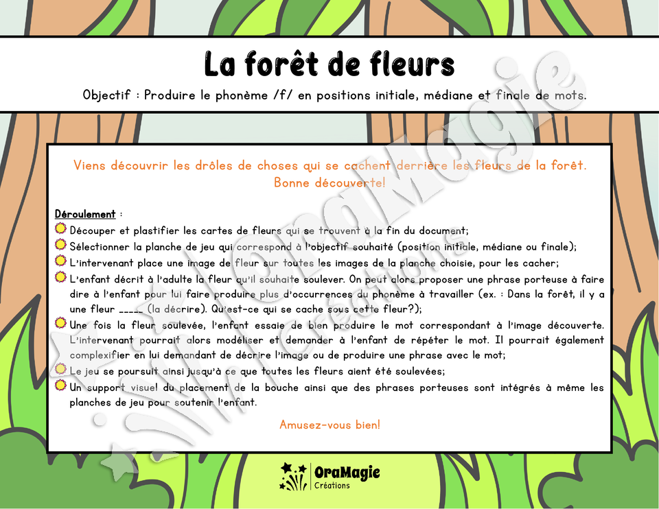 La forêt de fleurs - Prononciation phonème -f- initial, médian et final.pdf