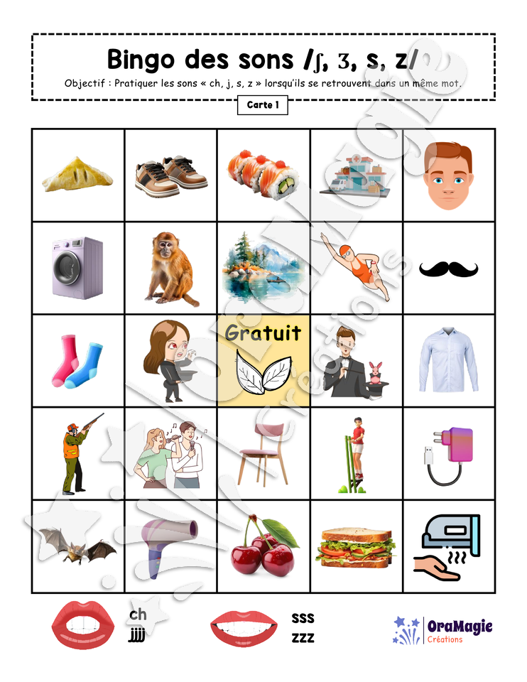 Bingo des sons -ch, jjj, s, z- 3$.pdf