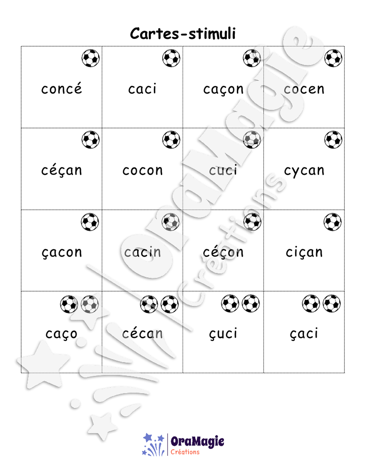 Confusions C dur - C doux - Niveau 3 - La partie de soccer