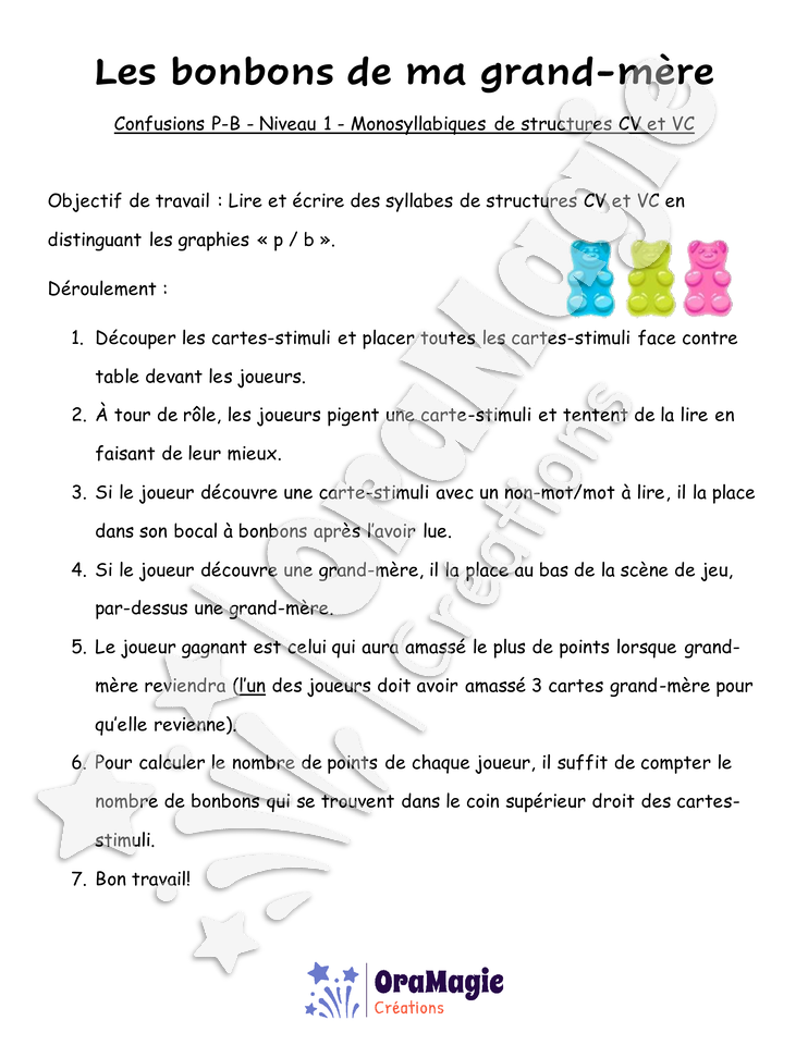 Confusions P-B - Niveau 1 - Les bonbons de ma grand-mère.pdf