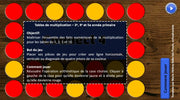 Connect 4 - Multiplications 1, 2, 5 et 10
