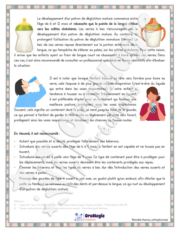 Capsule d'information TOM - Types de contenants à privilégier