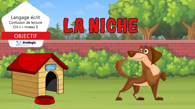 Confusion lecture CH-J - niveau 5 - La niche