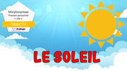 Le soleil - Pronom personnel -elle-