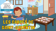 Les cartes de Saint-Valentin - Décoder syllabes simples avec le graphème -ette-