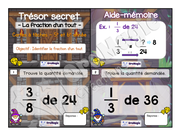 Cartes à tâches - Trésor secret - 5e et 6e année - 5$.pdf