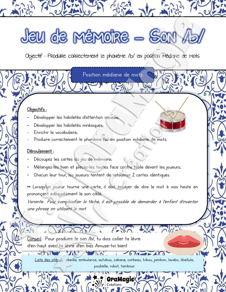 Jeu de mémoire - Phonème -b- position médiane.pdf