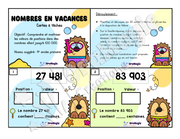 Cartes à tâches - Nombres en vacances - Valeur de position - 4e année - 5$.pdf