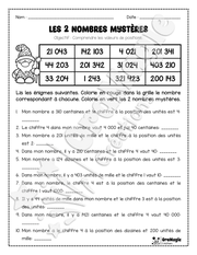 Les 2 nombres mystères - Le magicien - Valeurs de positions - 5e et 6e année.pdf