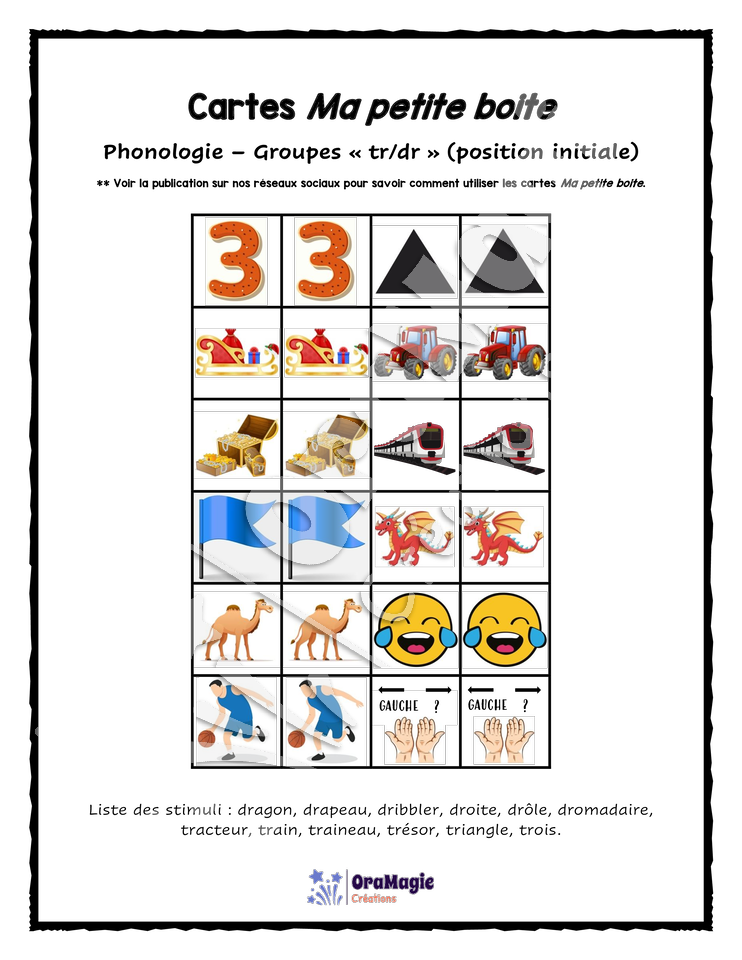 Cartes Ma petite boite - Phonologie sons -tr, dr- Position initiale - 2$.pdf