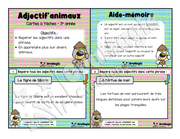 Cartes à tâches - Adjectif'animaux - 3e année.pdf