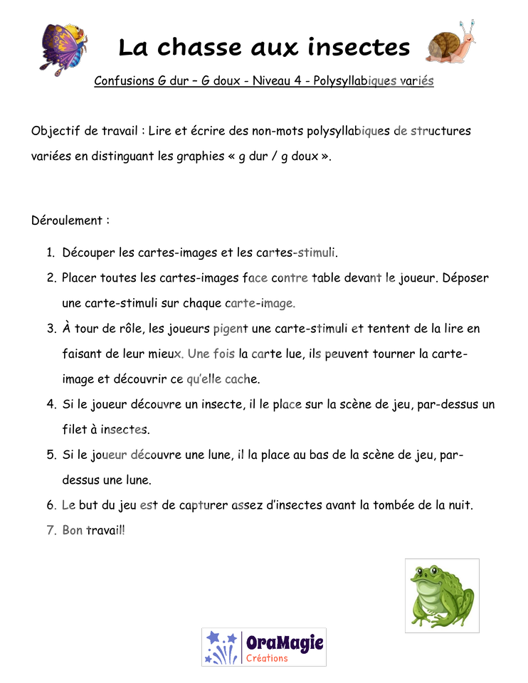 Confusions G dur - G doux - Niveau 4 - La chasse aux insectes.pdf