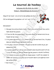 Confusions ail-eil-euil-ill-ouil - Niveau 2 - Le tournoi de hockey.pdf