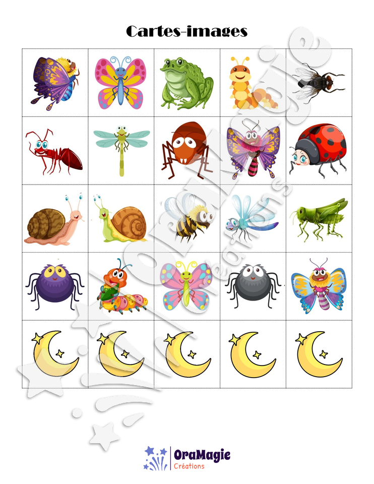 Confusions AU-EU - Niveau 4 - La chasse aux insectes