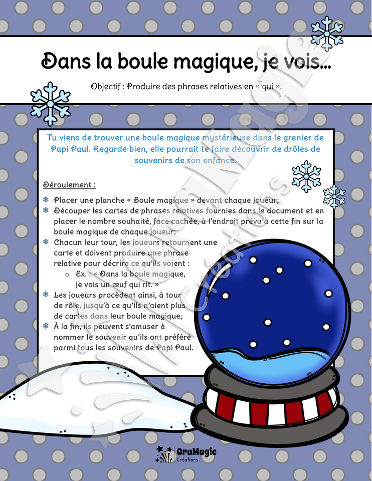 Dans la boule magique, je vois - Phrases relatives en -qui- Langage oral - 4$.pdf