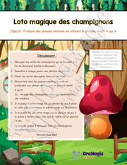 Loto magique des champignons - Produire des phrases relatives.pdf
