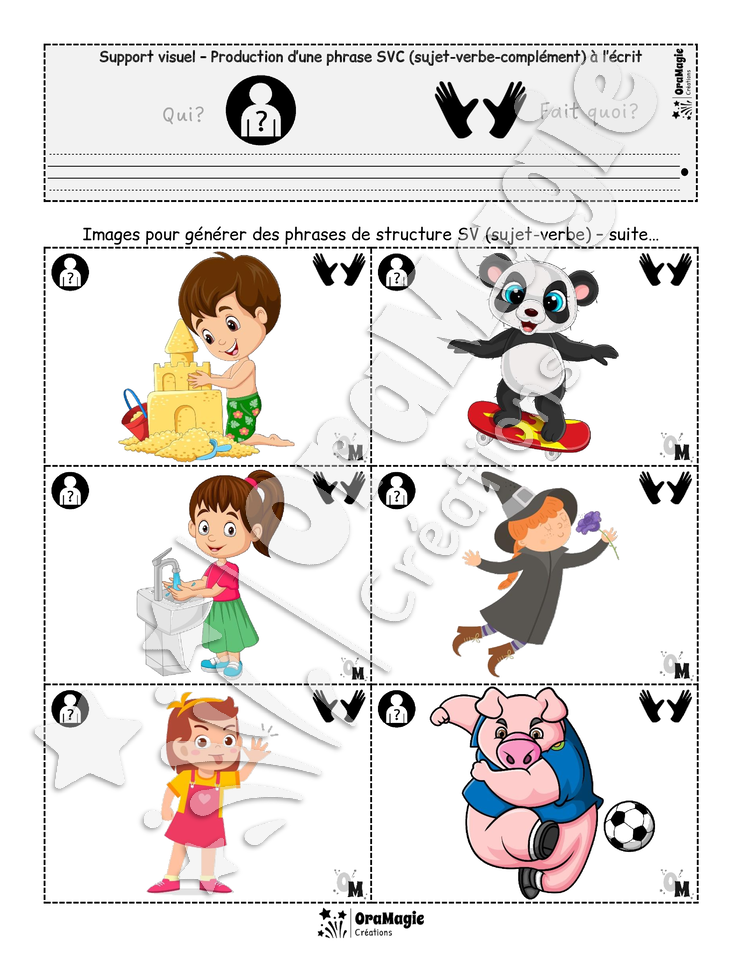 Les petites phrases - Oral et écrit