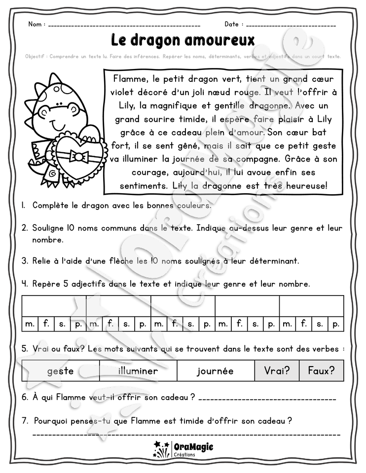 Collection lecture et grammaire - Le dragon amoureux.pdf