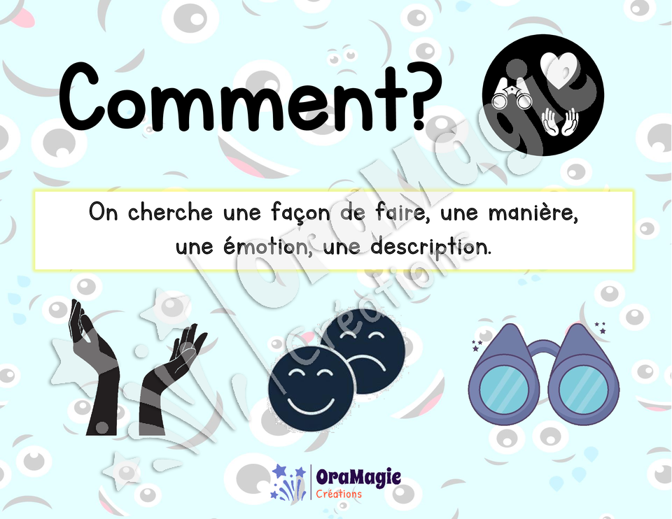 Affiche et aide-mémoire COMMENT - Pronom interrogatif.pdf