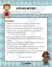 Loto des métiers - Vocabulaire.pdf