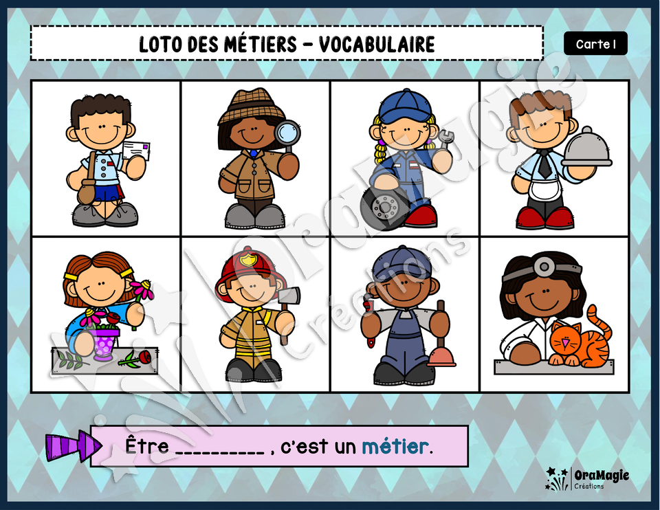 Loto des métiers