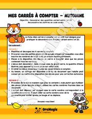 Mes carrés à compter - Automne - Dénombrement 1-10 et 1-20 - Présco et 1re année - 4$.pdf
