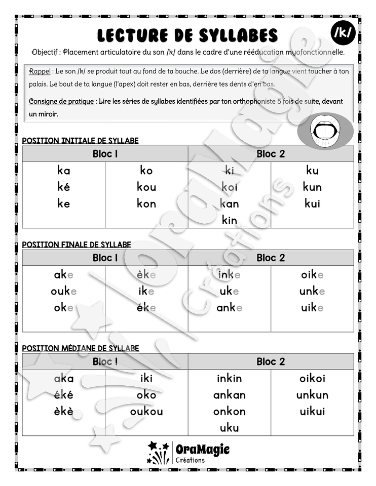 Lecture de syllabes - Placement son -k- TOM.pdf