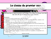 La classe du premier son - Identification du phonème initial - Fricatives et occlusives - Présco - 1re année - 6$.pdf
