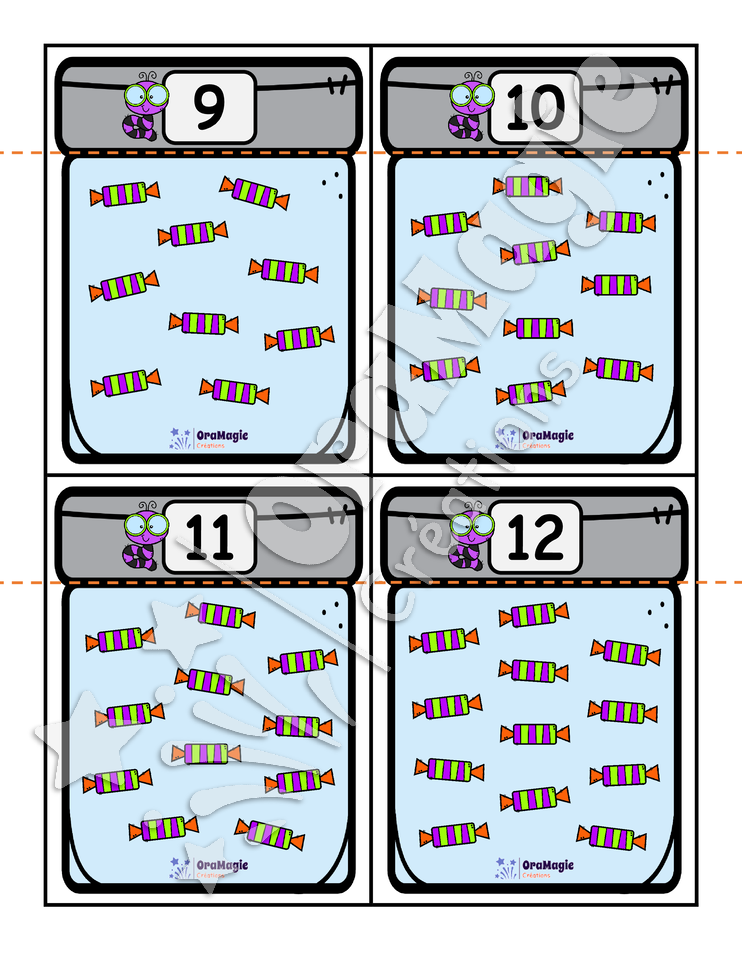 Les pots de bonbons - Atelier 2 en 1 - préscolaire