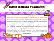 Suites logiques d'Halloween - Préscolaire - 1re année - 3$.pdf