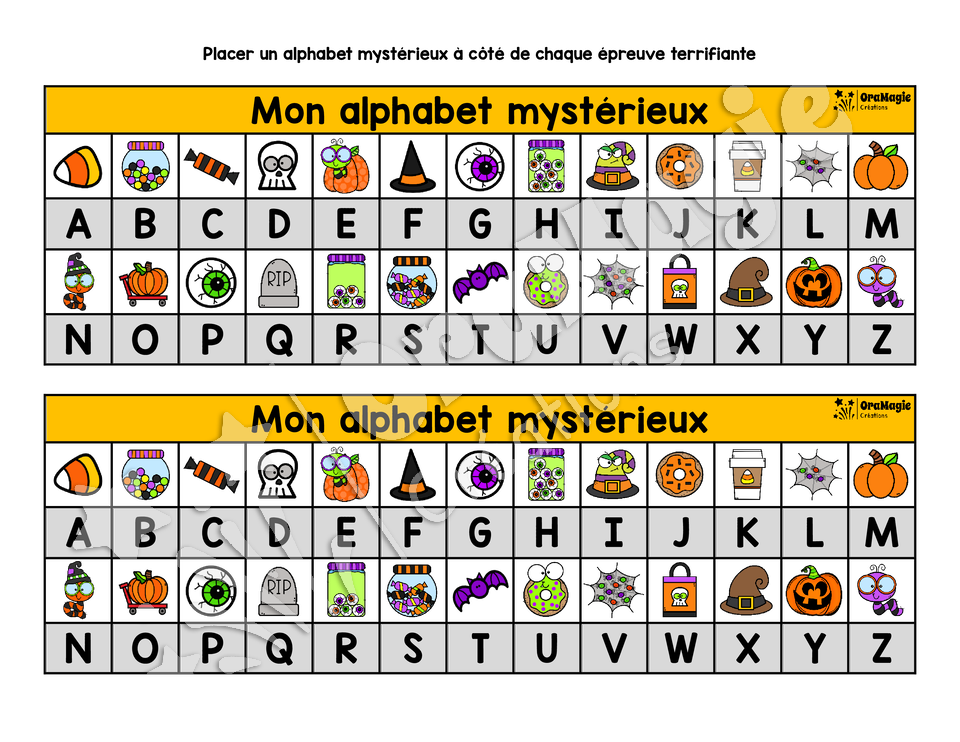 Mission évasion Halloween - 5e-6e année - Notions variées