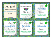 J'ai... qui a - Verbes conditionnel avoir, être, aller, finir, aimer - 2e cycle.pdf