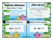 Cartes à tâches - Haricots-décimaux - Additions et soustractions de nombres décimaux - 3e année.pdf