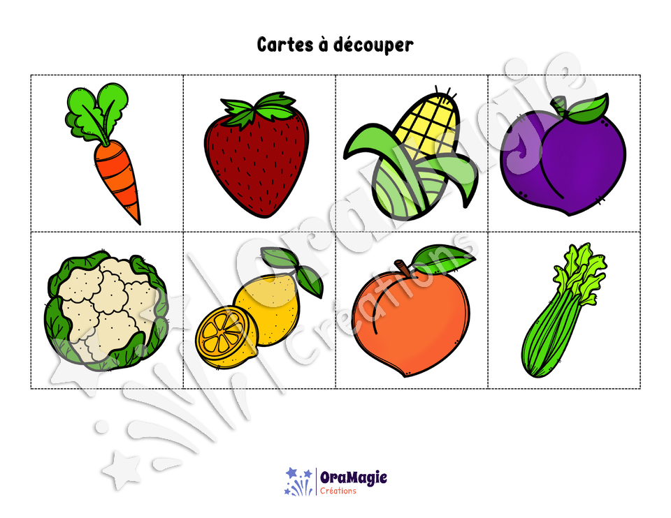 Loto des fruits et légumes