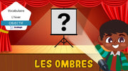 Les ombres - Vocabulaire hiver