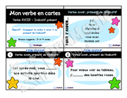 Cartes à tâches - Mon verbe en cartes - Verbe AVOIR présent de l'indicatif - 3e et 4e année.pdf