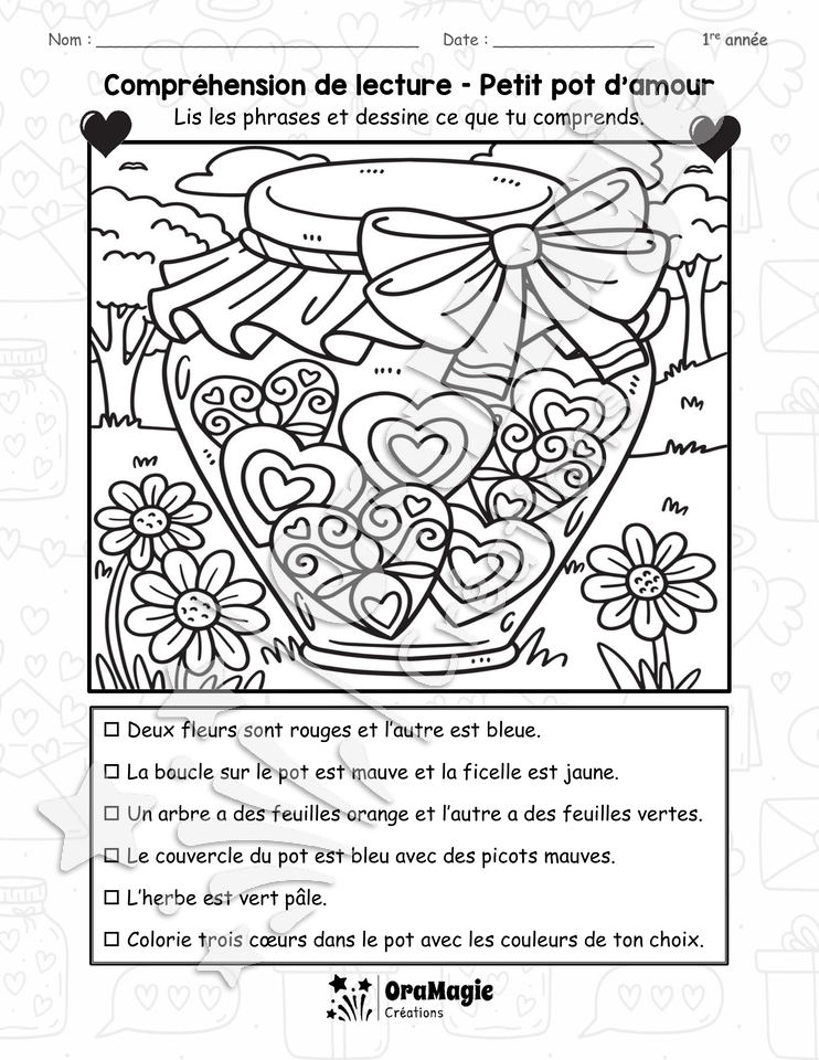 Compréhension de lecture - Petit pot d'amour.pdf