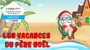 Confusions de lecture B-D-P-Q - Niveau 3 - Les vacances du père Noël